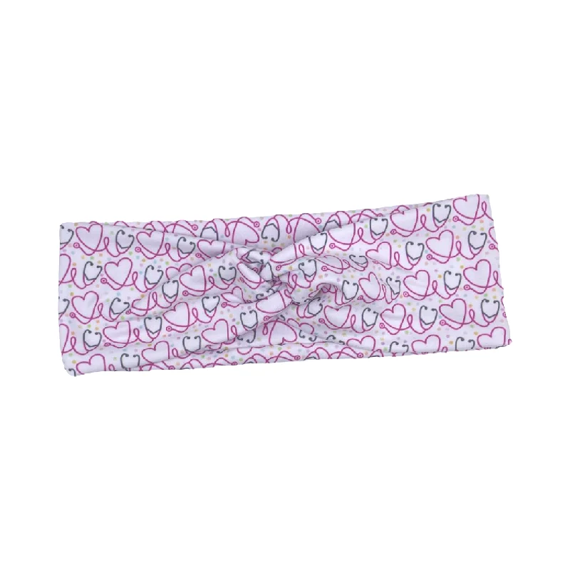 Stethescope Knotted Headband