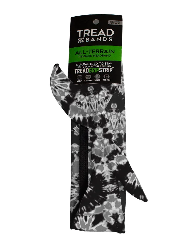 All-Terrain Tieback - Team Black and Grey Tie Dye  Set of 3