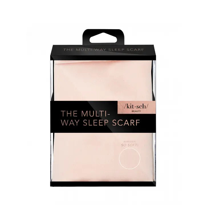 Kitsch Multi Way Sleep Scarf Blush