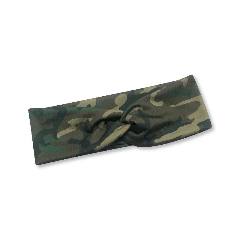 Camo Knotted Headband