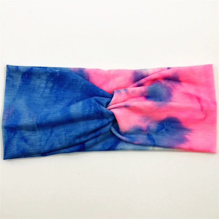 Wholesale Tie Dye Fabric Cotton Headband