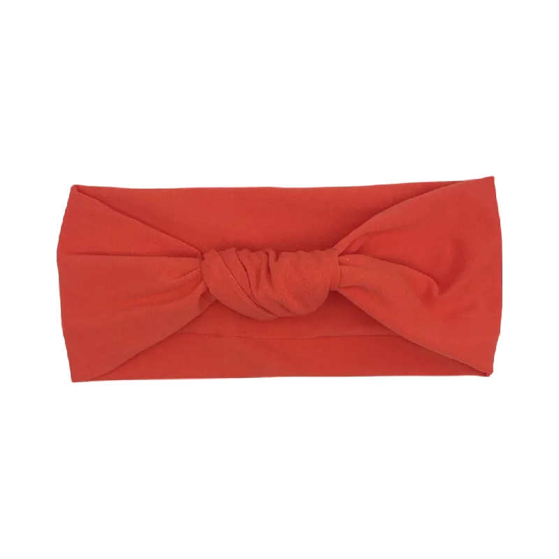 Tangerine Top Knot Headband