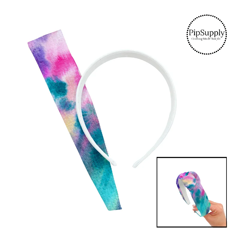 Airbrush Tie Dye DIY Knotted Headband Kit