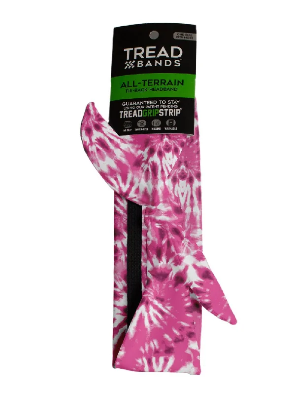 All-Terrain Tieback - Warrior Pink Tie Dye Set of 3