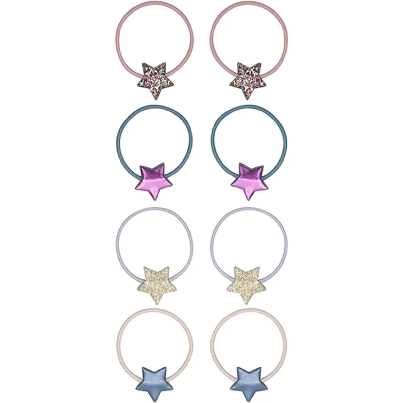 Mimi & Lula 8 Hair Ties Mini Star Ziggy