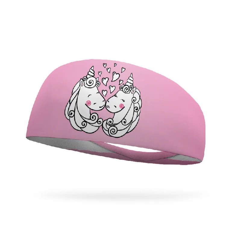 Doodle Unicorn Love Color Your Own Wicking Headband