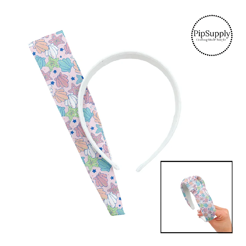 Pastel Multi Shells DIY Knotted Headband Kit