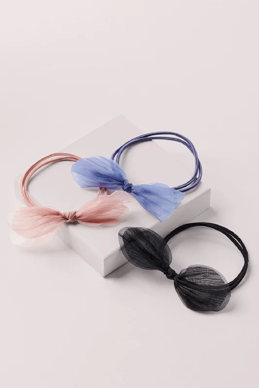 Ballerina Knot Hair Ties Set