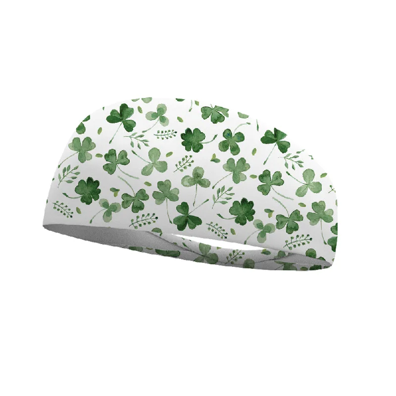 Pick Me A 4 Leaf Clover Wicking Performance Headband