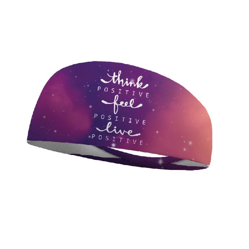 Think Positive Performance Wicking Headband