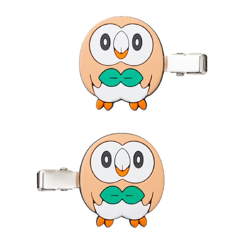 Pokémon Centre Rowlet hair clips