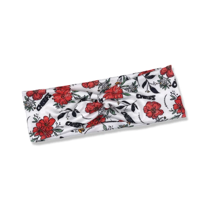 KC Chiefs Knotted Headband