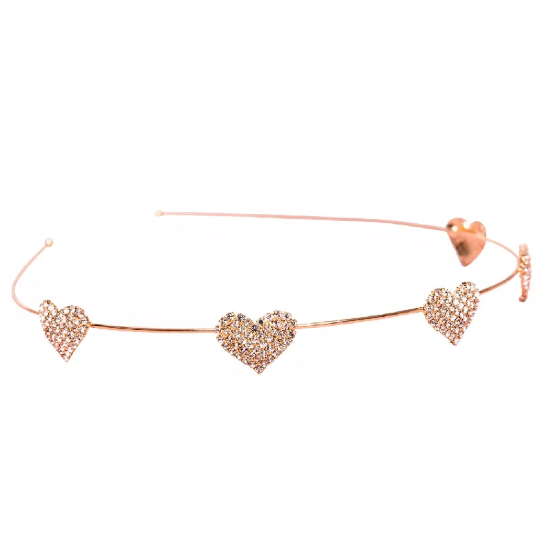 Great Pretenders Boutique Rhinestone Heart Headband