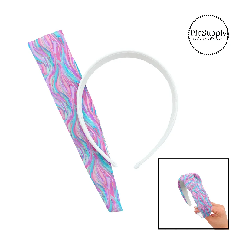 Magical Marble Swirl DIY Knotted Headband Kit