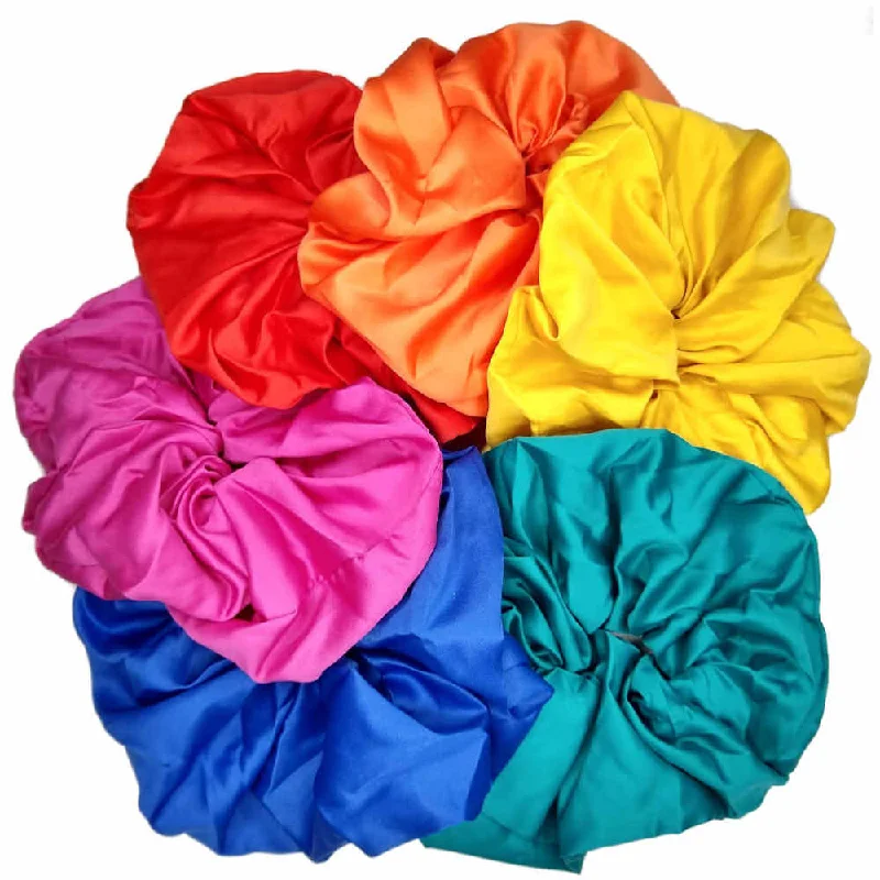 Oversized Satin Scrunchies