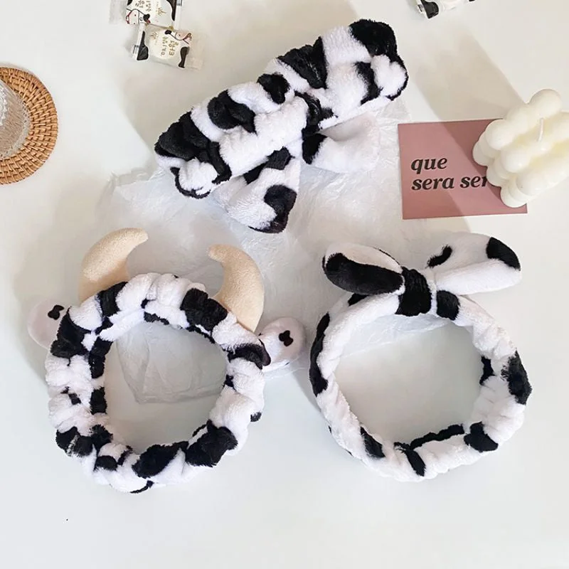 Wholesale Makeup Milk Flannel Headband