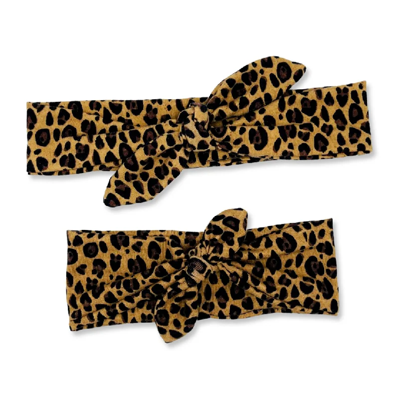 Mommy & Me Set: Wild Side Tied Headbands