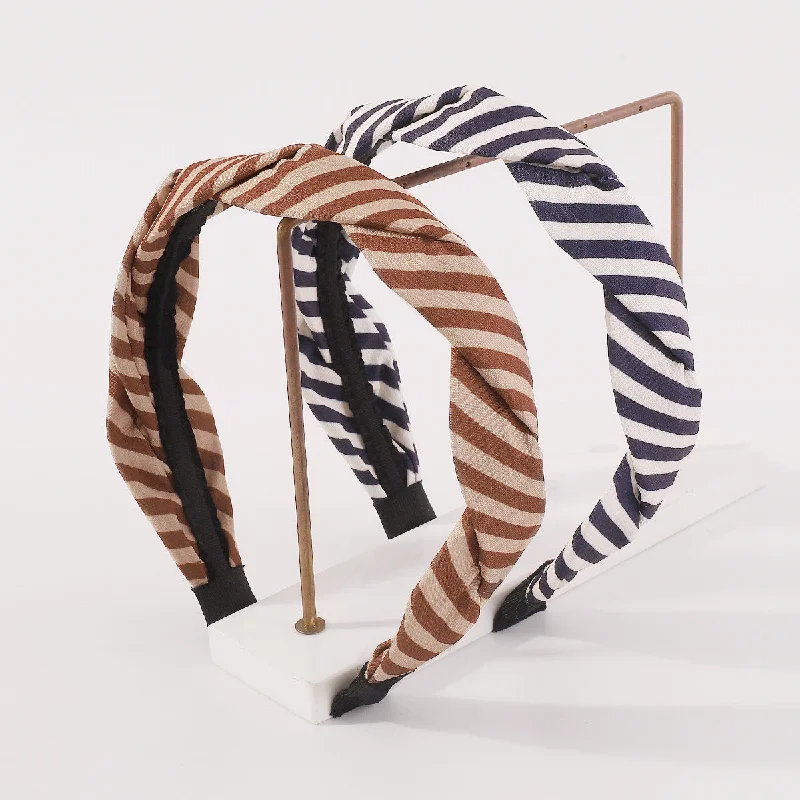 Wholesale Vintage Zebra Fabric Headband