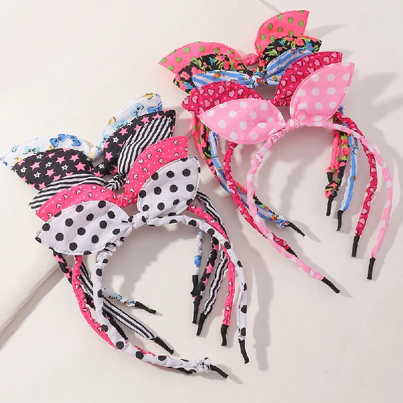 Wholesale Fabric Kids Bow Headband