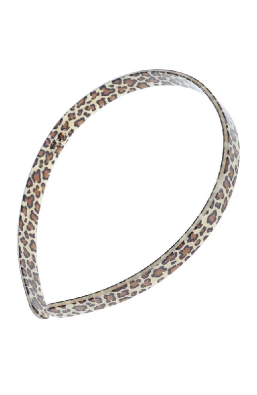 1/2" Ultracomfort Headband - Golden Leopard