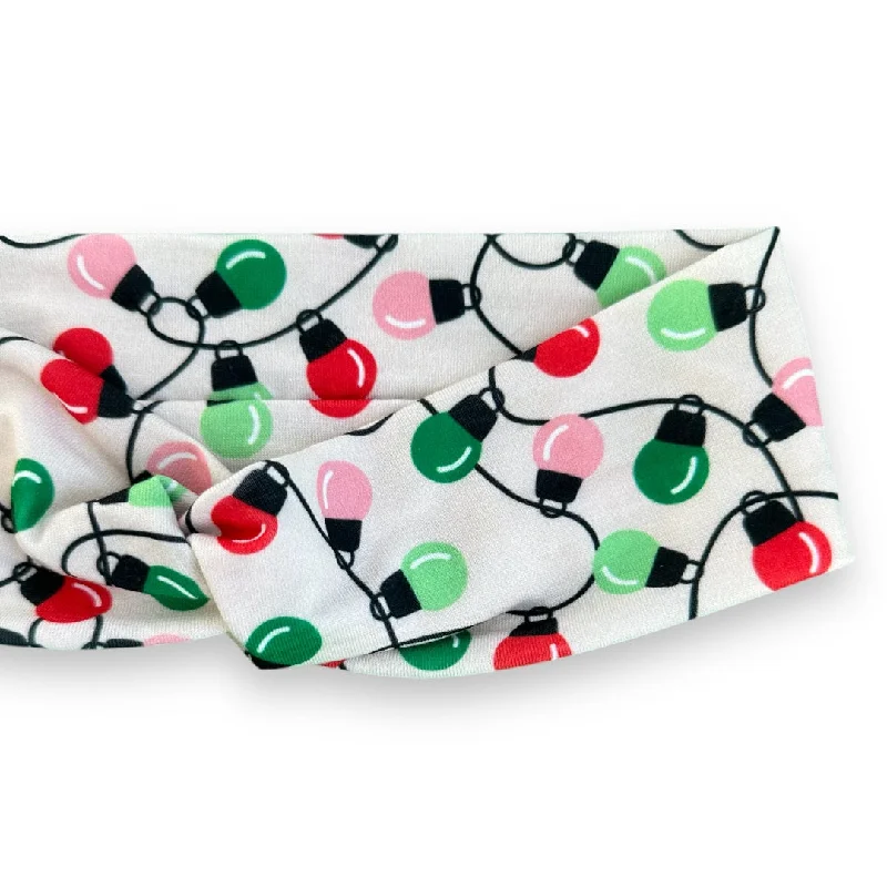 Holiday Lights Knotties Headband