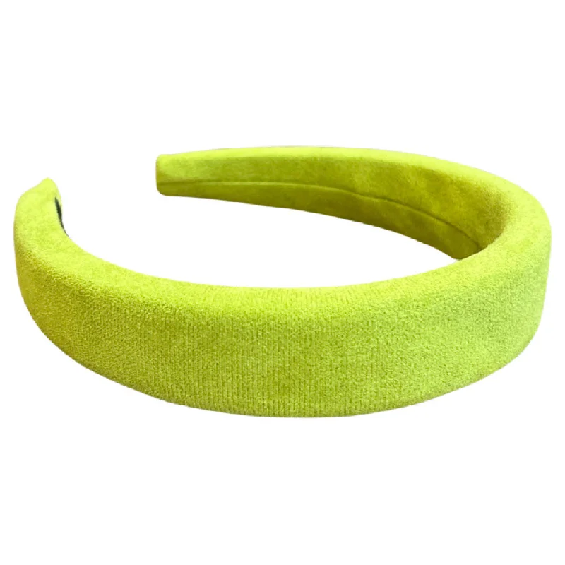 Padded Headband - Chartreuse