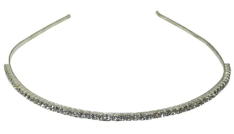 HB6699 Bella Crystal Headband Elegant Shimmering Crystal Hair Band AD86565-6699