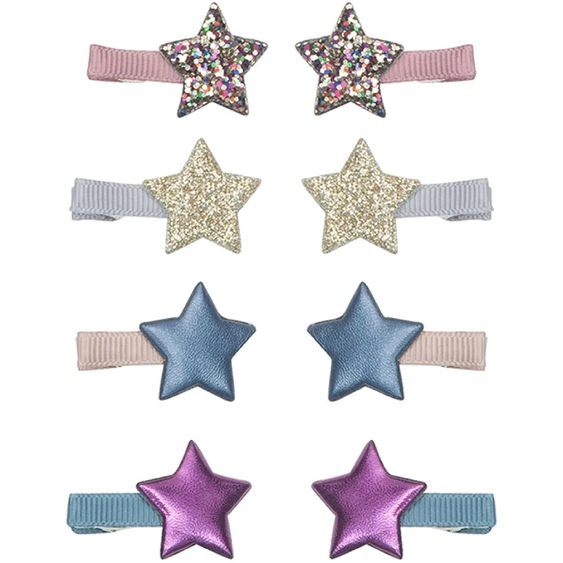 Mimi & Lula 8 Hair Clips Mini Star Ziggy