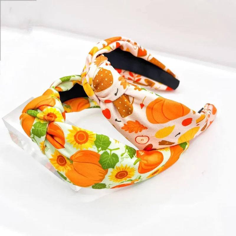 Wholesale vintage printed fabric art going out all-match headband