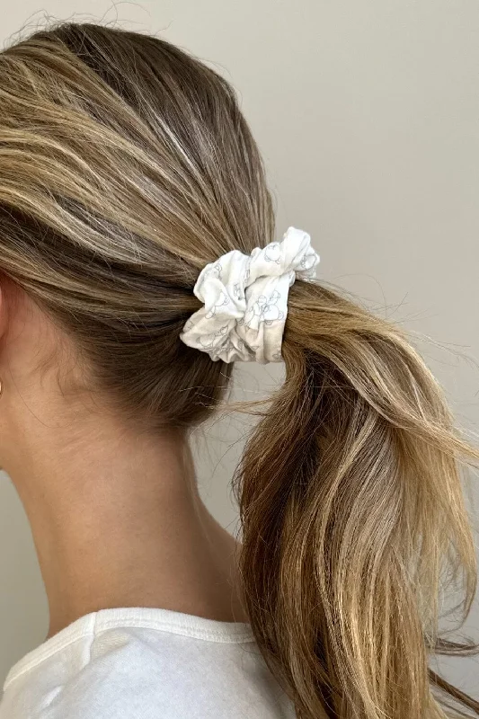 Teddy Bear Scrunchie