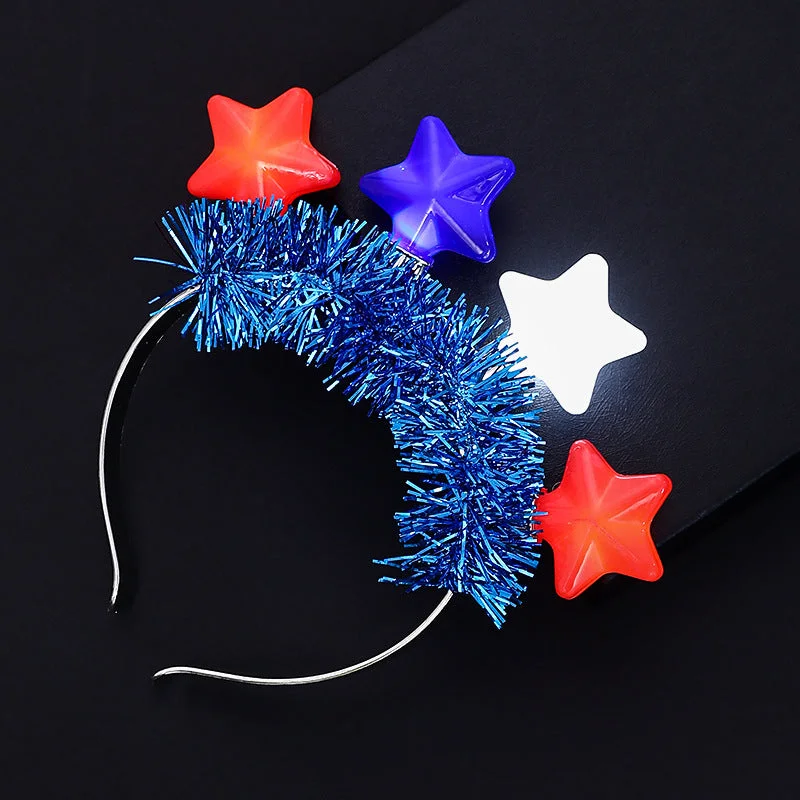 Wholesale American Holiday Pentagram PS Headband