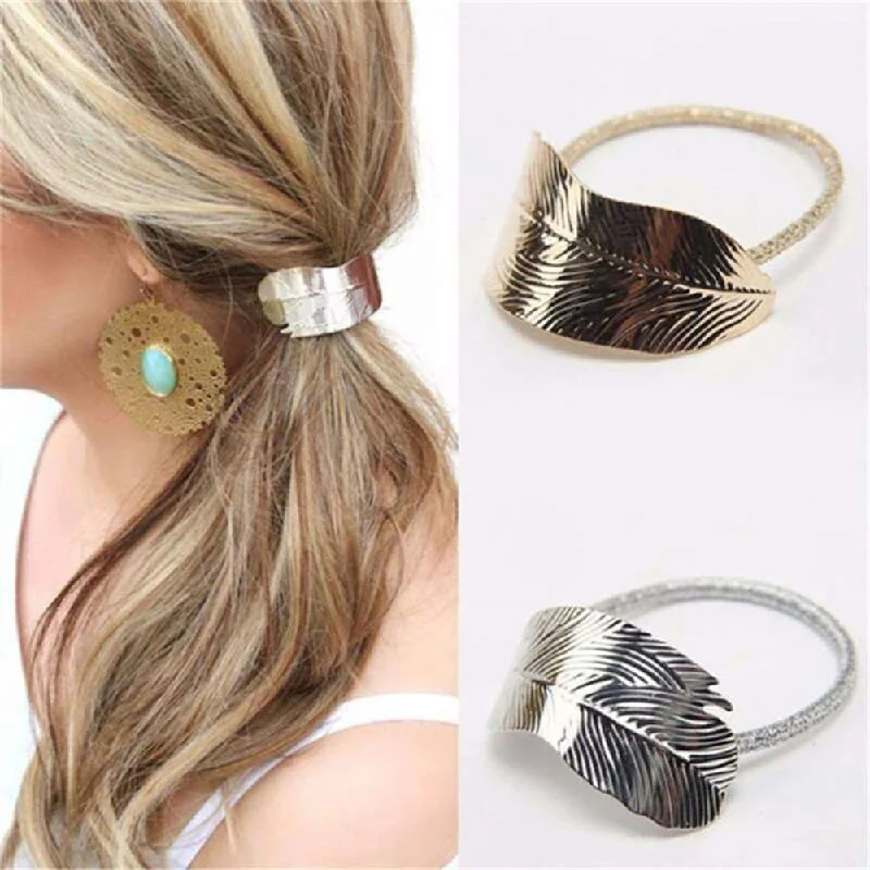 Wholesale Simple Temperament Metal Hair Rope