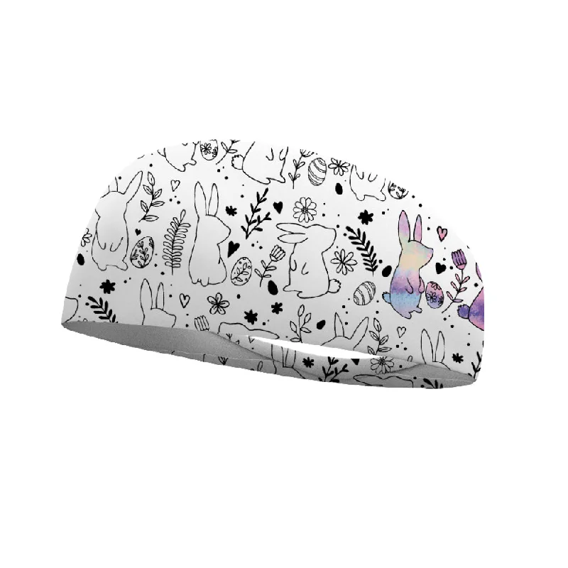 Doodle Easter Morning Color Your Own Wicking Headband