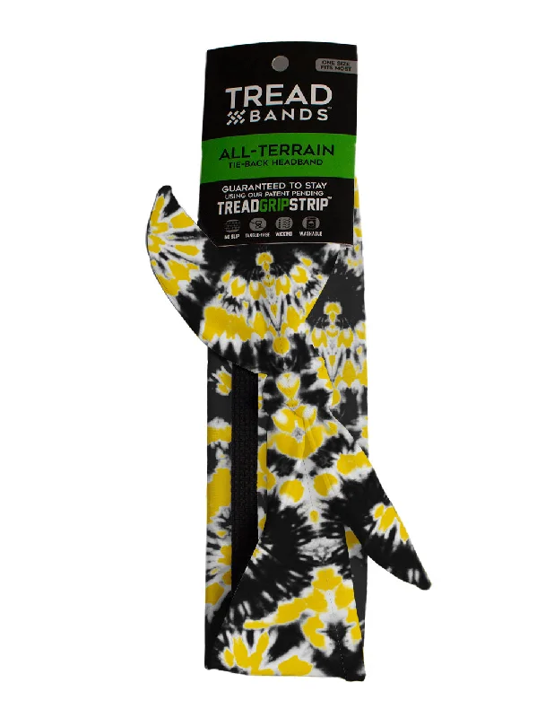 All-Terrain Tieback - Team Gold and Black Tie Dye  Set of 3