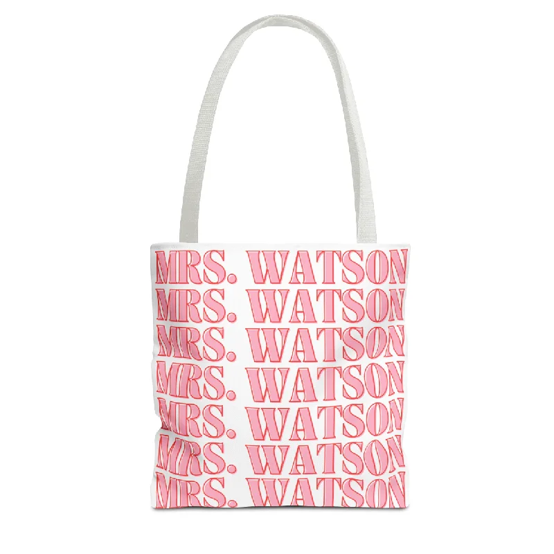 Custom Name Tote Bag