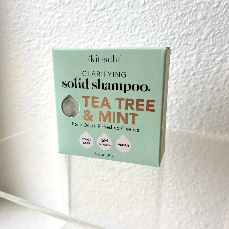 Kitsch Tea Tree + Mint Clarifying Shampoo Bar