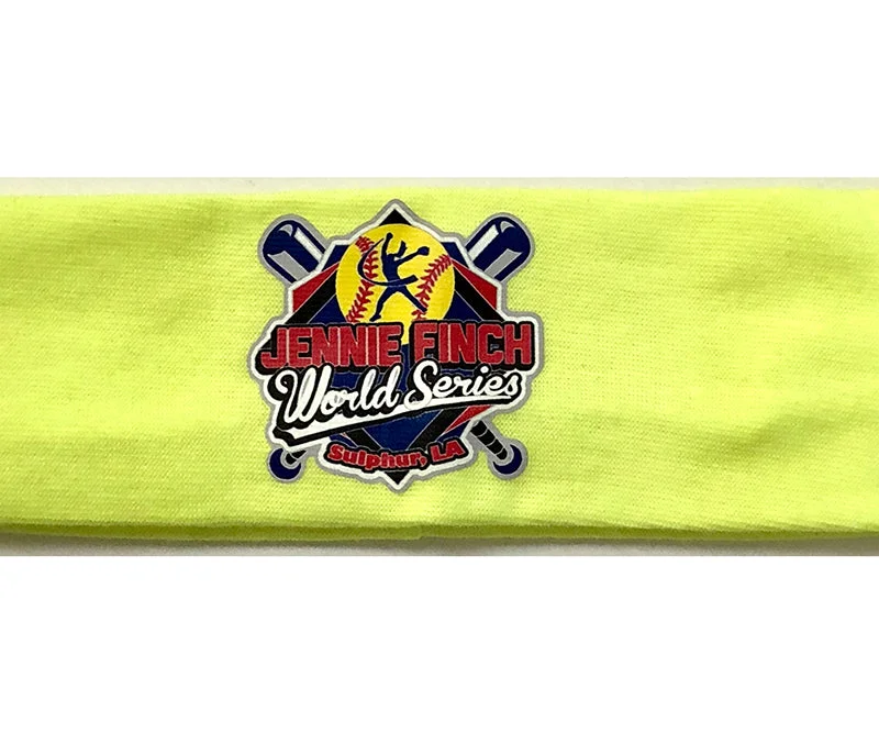 Jennie Finch World Series Logo Stretch Sports Headband