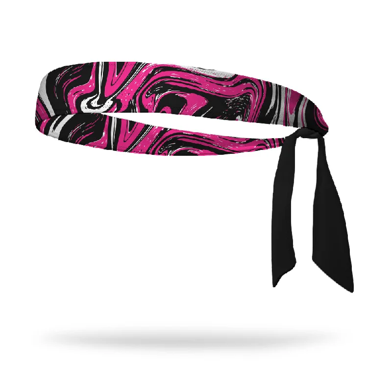 Diva Rock Wicking Tie Back Headband