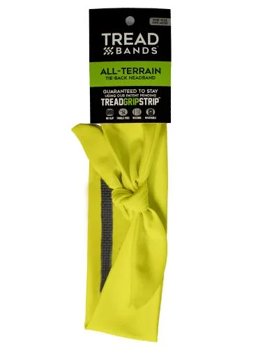 All-Terrain Tieback - Solid Neon Yellow Set of 3