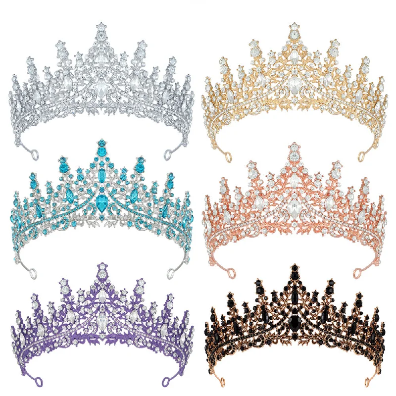 Wholesale New Luxury Diamond Bridal Crown Headband