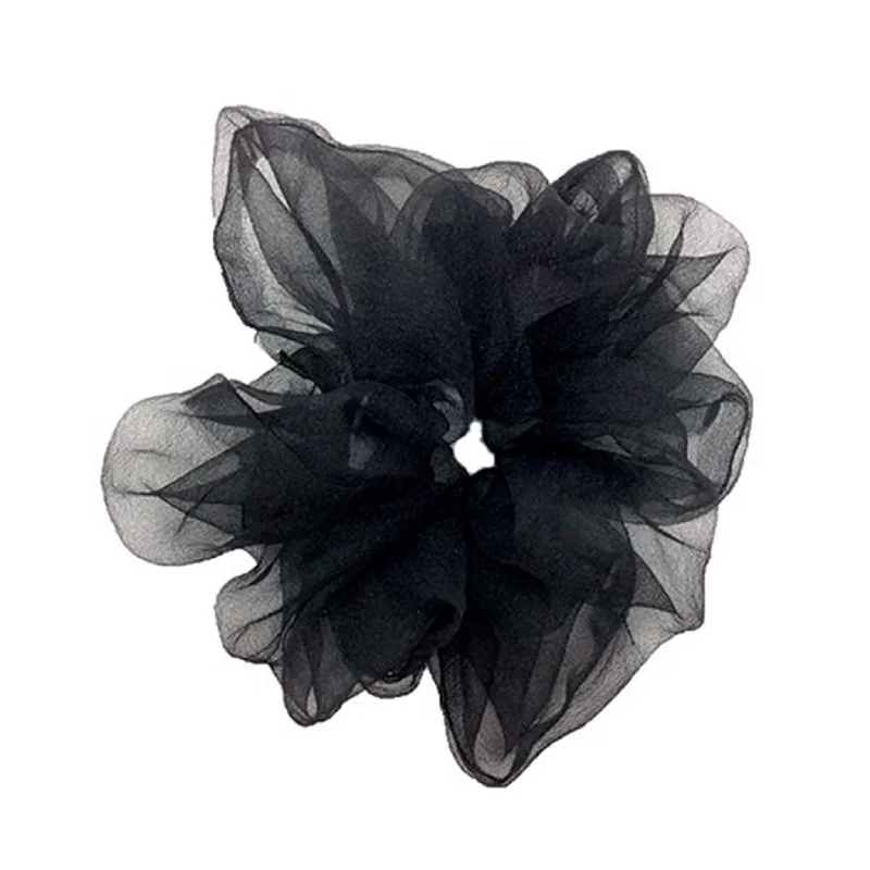 Bow's by Stær Naja Petit Scrunchie Black