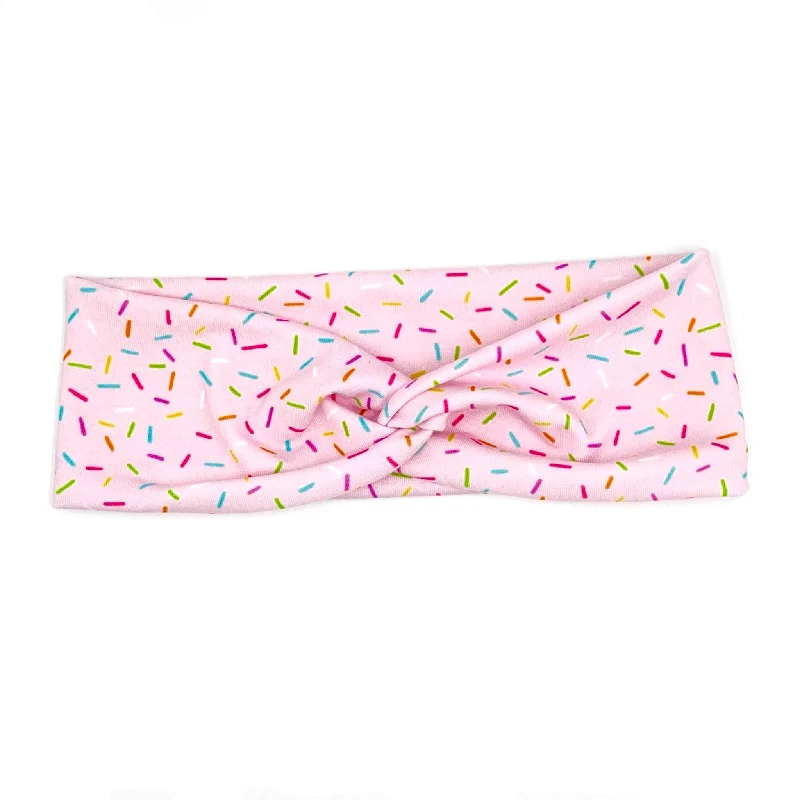 Funfetti Sprinkles Knotted Headband