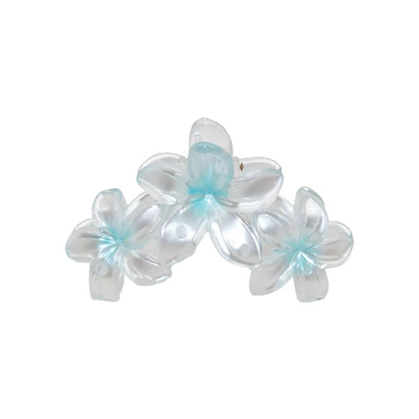 Aqua Pearl Claw Clip