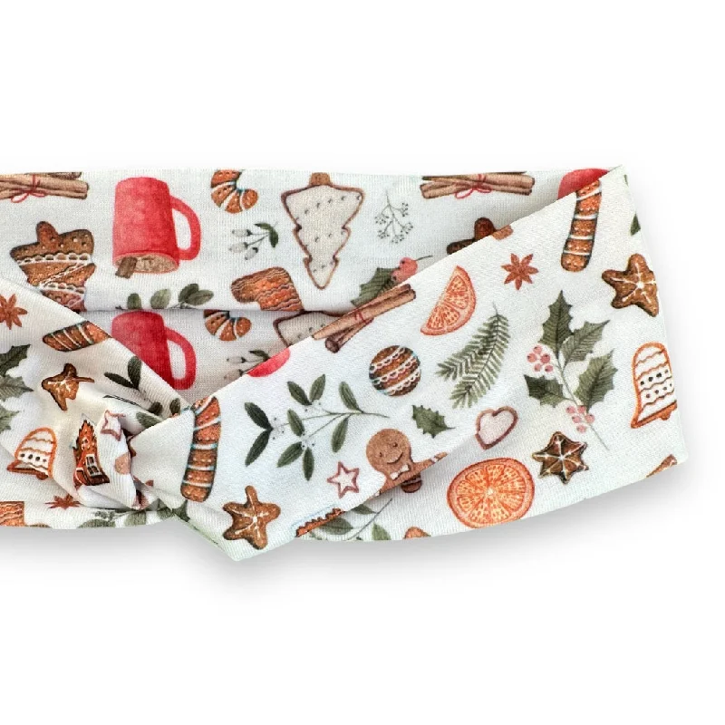 Gingerbread Treats Knotties Headband