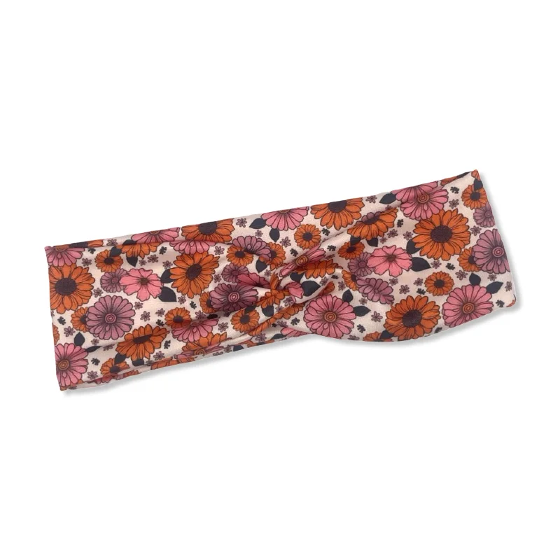 October Florals Knotted Headband