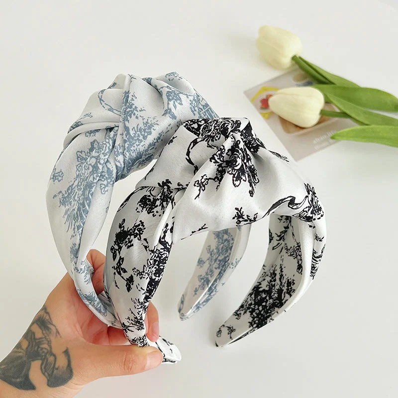 Wholesale fabric print knotted headband