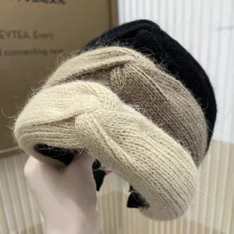 Wholesale Wool Wide Brim Autumn and Winter Hair Bands