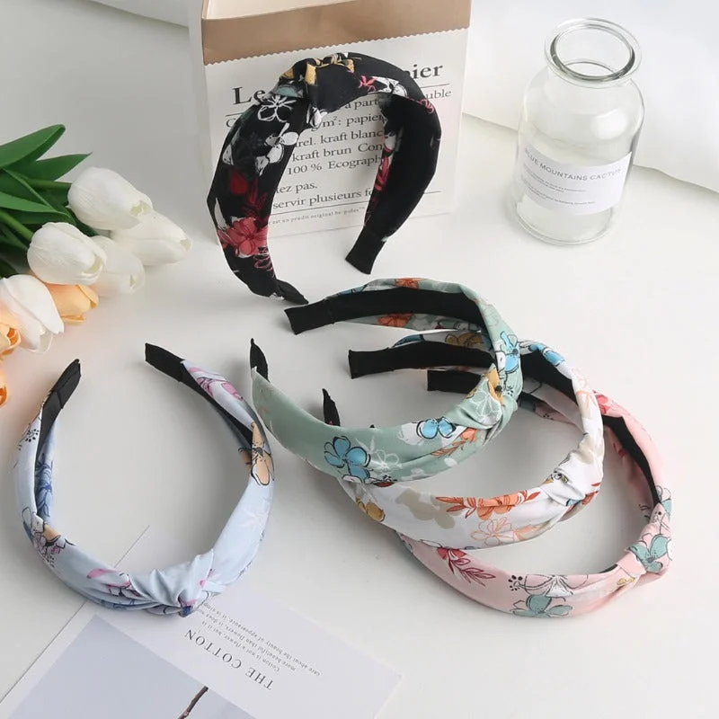 Wholesale Sweet Floral Fabric Headbands