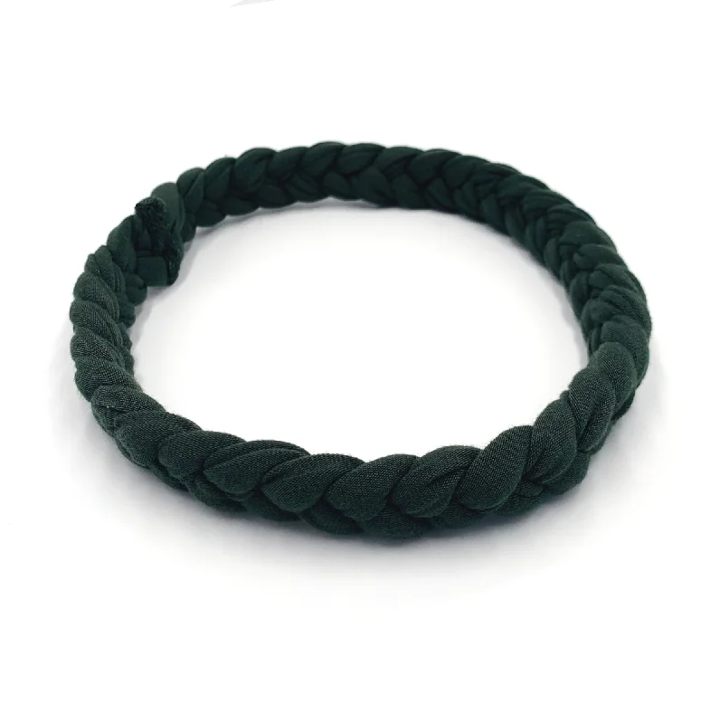 Olive Green Braided Headband