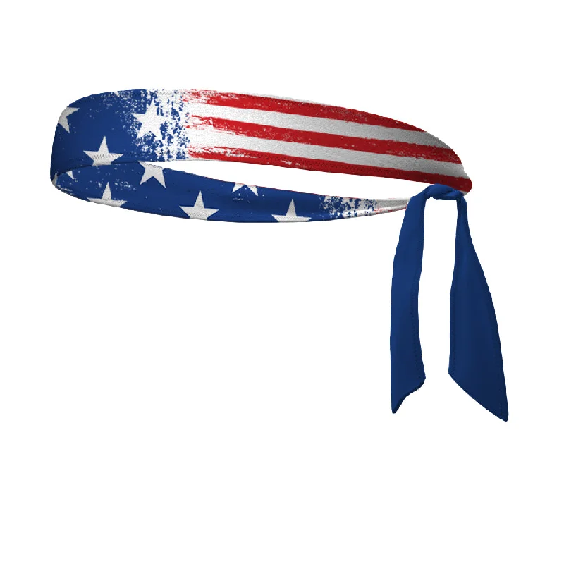 Honor Wicking Tie Back Headband